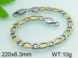 Stainless Steel Gold-plating Bracelet