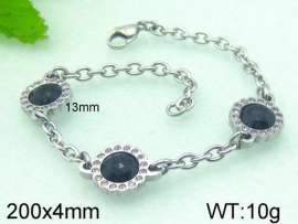 Stainless Steel Stone Bracelet