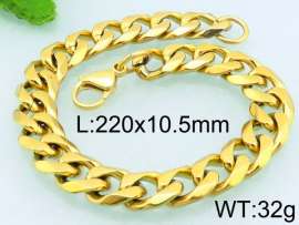 Stainless Steel Gold-plating Bracelet