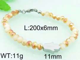 Stainless Steel Plastic Bracelet