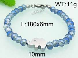 Stainless Steel Plastic Bracelet