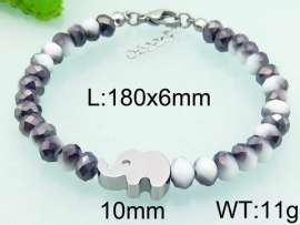 Stainless Steel Plastic Bracelet