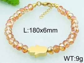 Stainless Steel Plastic Bracelet