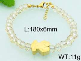 Stainless Steel Plastic Bracelet