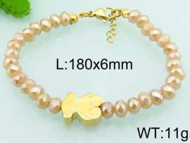 Stainless Steel Plastic Bracelet