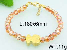 Stainless Steel Plastic Bracelet
