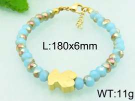 Stainless Steel Plastic Bracelet