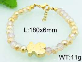 Stainless Steel Plastic Bracelet