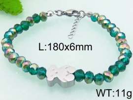 Stainless Steel Plastic Bracelet