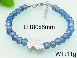 Stainless Steel Plastic Bracelet