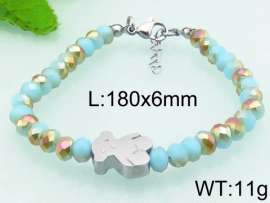 Stainless Steel Plastic Bracelet