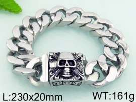 Stainless Skull Bracelet