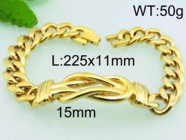 Stainless Steel Gold-plating Bracelet