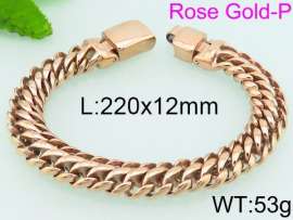 Stainless Steel Rose Gold-plating Bracelet