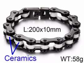 Stainless Steel Bicycle Bracelet