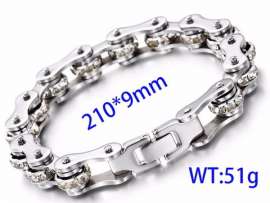 Stainless Steel Bicycle Bracelet