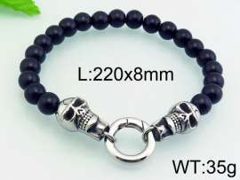 Stainless Skull Bracelet