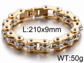 Stainless Steel Bicycle Bracelet