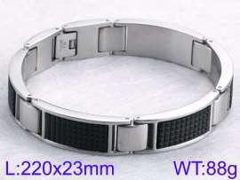 Stainless Steel Black-plating Bracelet