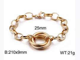 Stainless Steel Gold-plating Bracelet