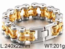 Stainless Steel Bicycle Bracelet