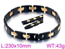 Stainless Steel Black-plating Bracelet