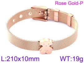 Stainless Steel Rose Gold-plating Bracelet