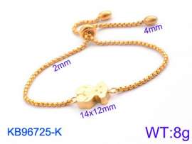 Stainless Steel Gold-plating Bracelet