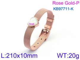 Stainless Steel Rose Gold-plating Bracelet