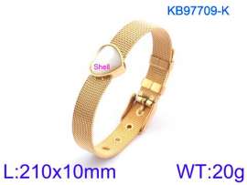 Stainless Steel Gold-plating Bracelet