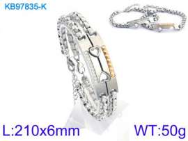 Stainless Steel Gold-plating Bracelet