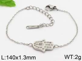 Stainless Steel Stone Bracelet