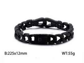 Stainless Steel Black-plating Bracelet