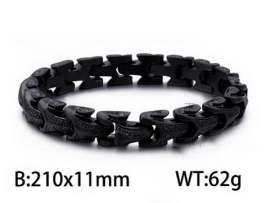 Stainless Steel Black-plating Bracelet