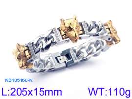 Stainless Steel Gold-plating Bracelet