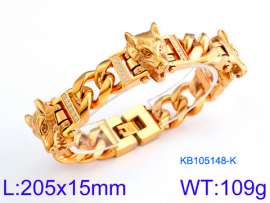 Stainless Steel Gold-plating Bracelet