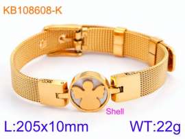 Stainless Steel Gold-plating Bracelet