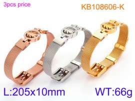 Stainless Steel Gold-plating Bracelet