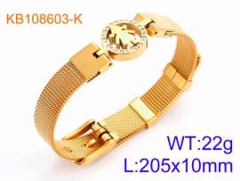 Stainless Steel Gold-plating Bracelet