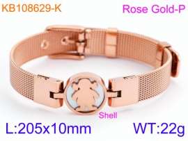 Stainless Steel Rose Gold-plating Bracelet