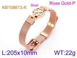 Stainless Steel Rose Gold-plating Bracelet