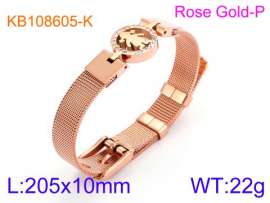 Stainless Steel Rose Gold-plating Bracelet