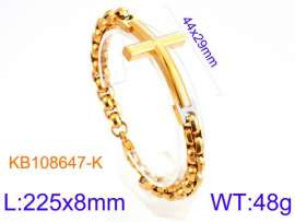 Stainless Steel Gold-plating Bracelet