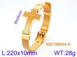 Stainless Steel Gold-plating Bracelet