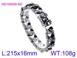 Stainless Skull Bracelet