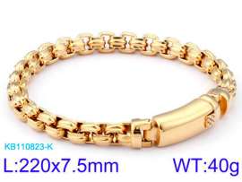 Stainless Steel Gold-plating Bracelet
