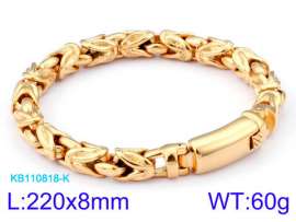 Stainless Steel Gold-plating Bracelet