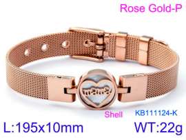 Stainless Steel Rose Gold-plating Bracelet