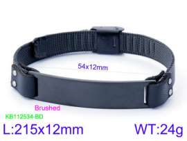 Stainless Steel Black-plating Bracelet