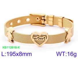 Stainless Steel Gold-plating Bracelet